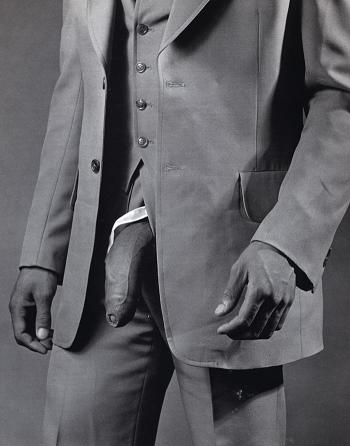 Man in the Polyester Suit. Robert Mapplethorpe